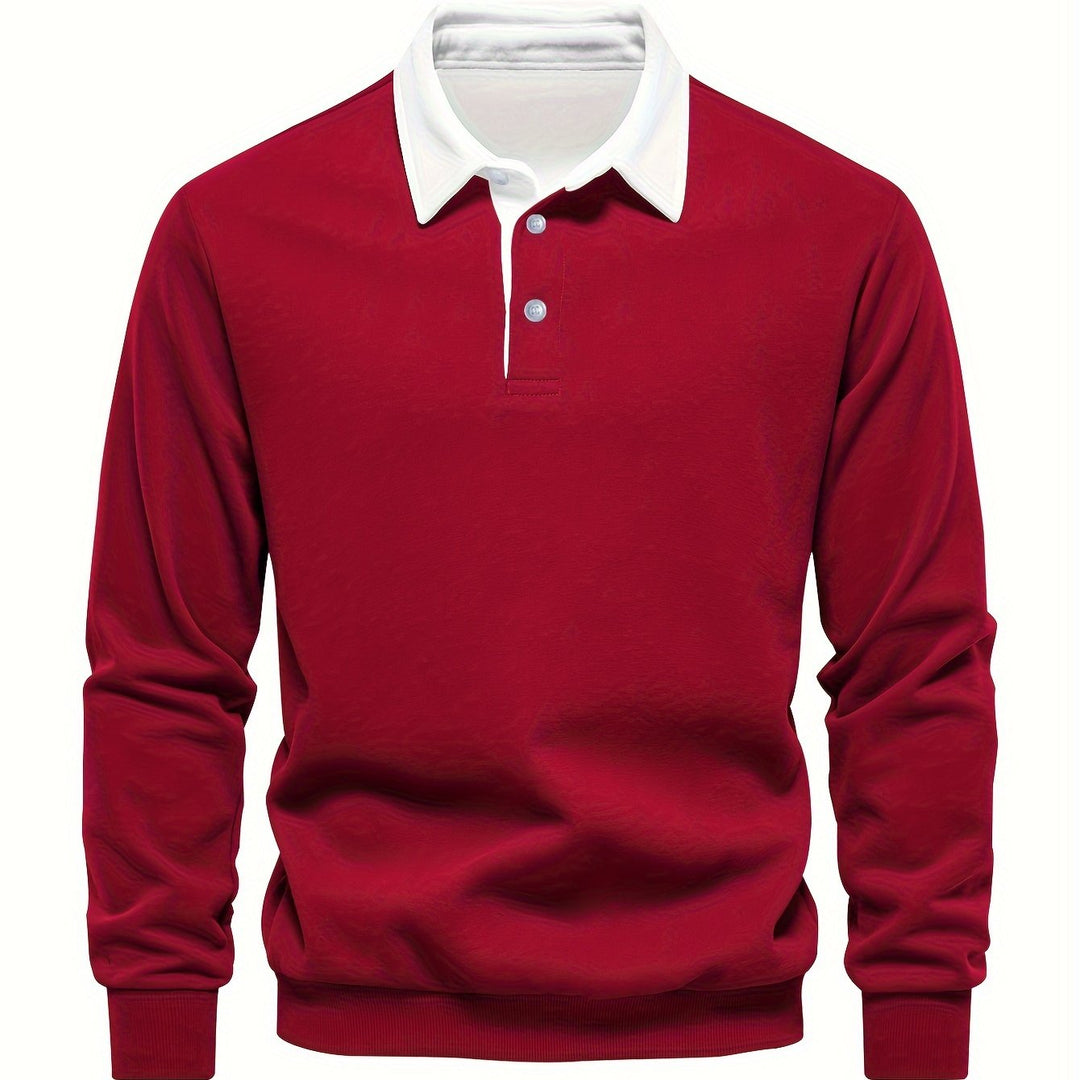 Vince | Casual Long Sleeve Polo