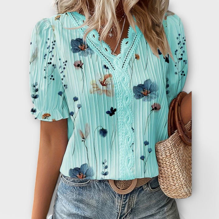 Emily | Fashionable Blouse with V-Neck