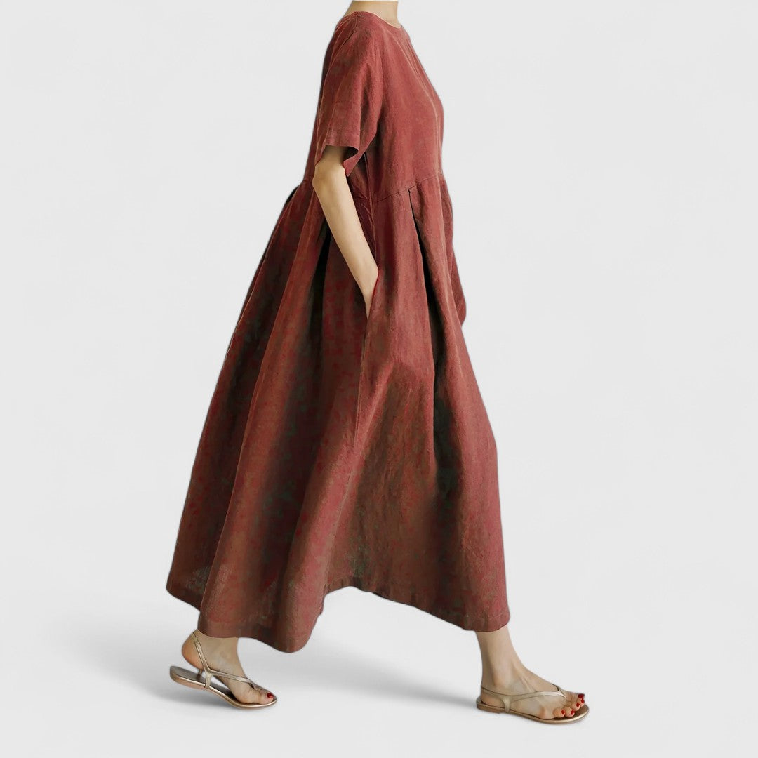 Beatrice | Elegant Tummy Covering Maxi Dress