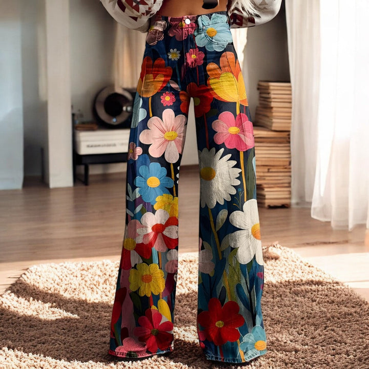 Tapu™ | Floral Print Wide-Leg Pants