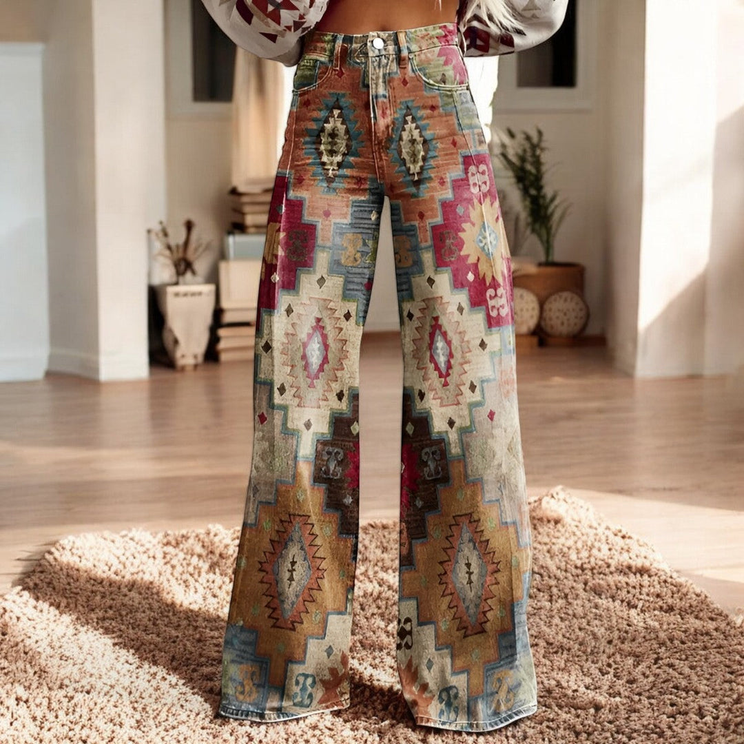 Tapu™ | Floral Print Wide-Leg Pants