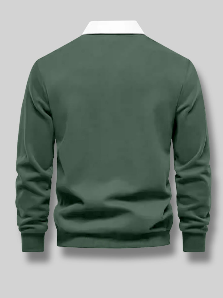 Vince | Casual Long Sleeve Polo