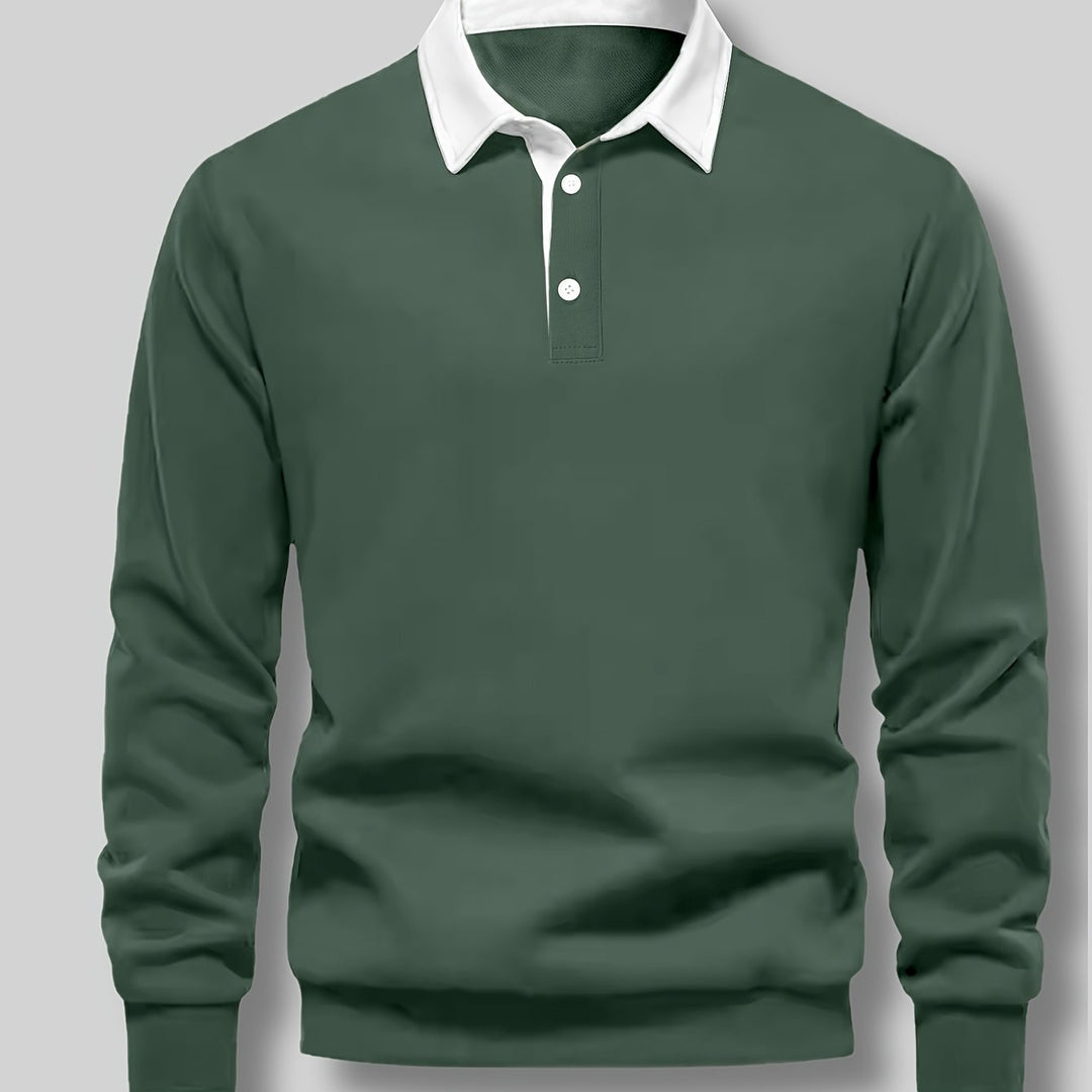 Vince | Casual Long Sleeve Polo