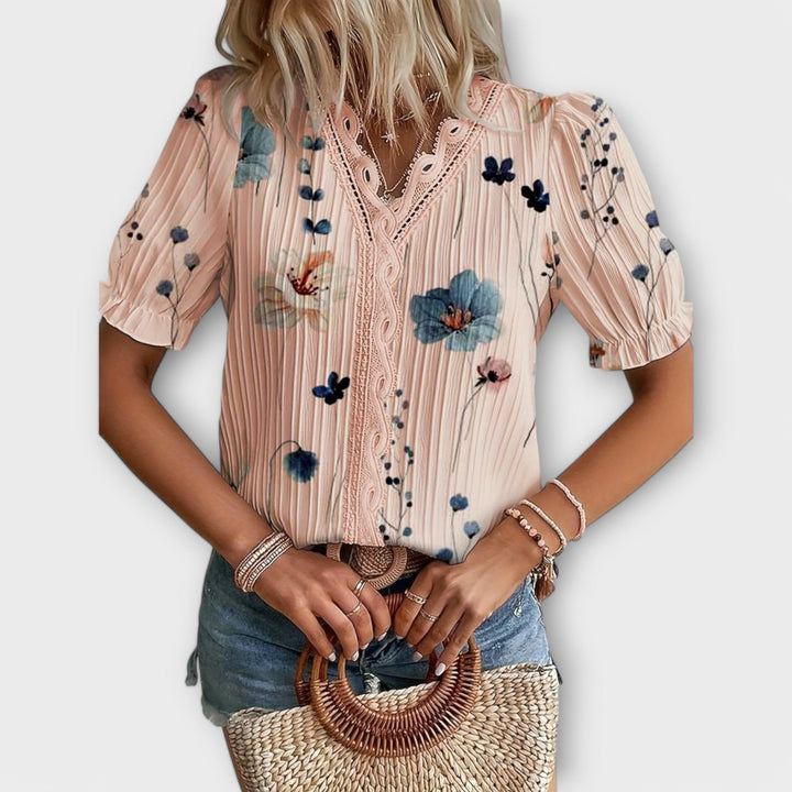Emily | Fashionable Blouse with V-Neck
