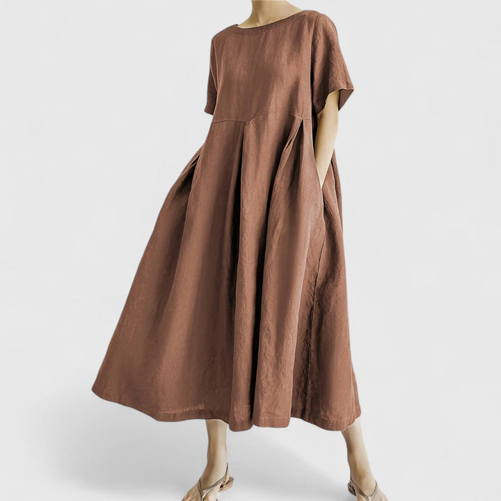 Beatrice | Elegant Tummy Covering Maxi Dress