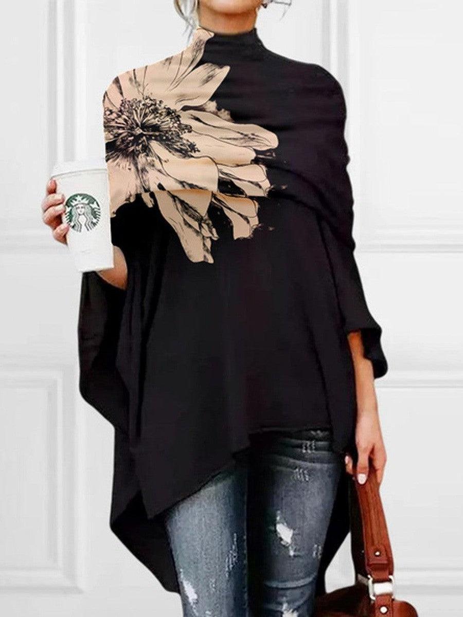 Griffin | Modern Print High Neck Top
