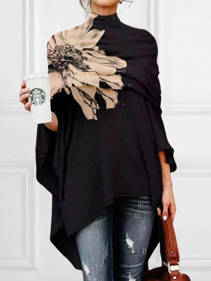 Griffin | Modern Print High Neck Top