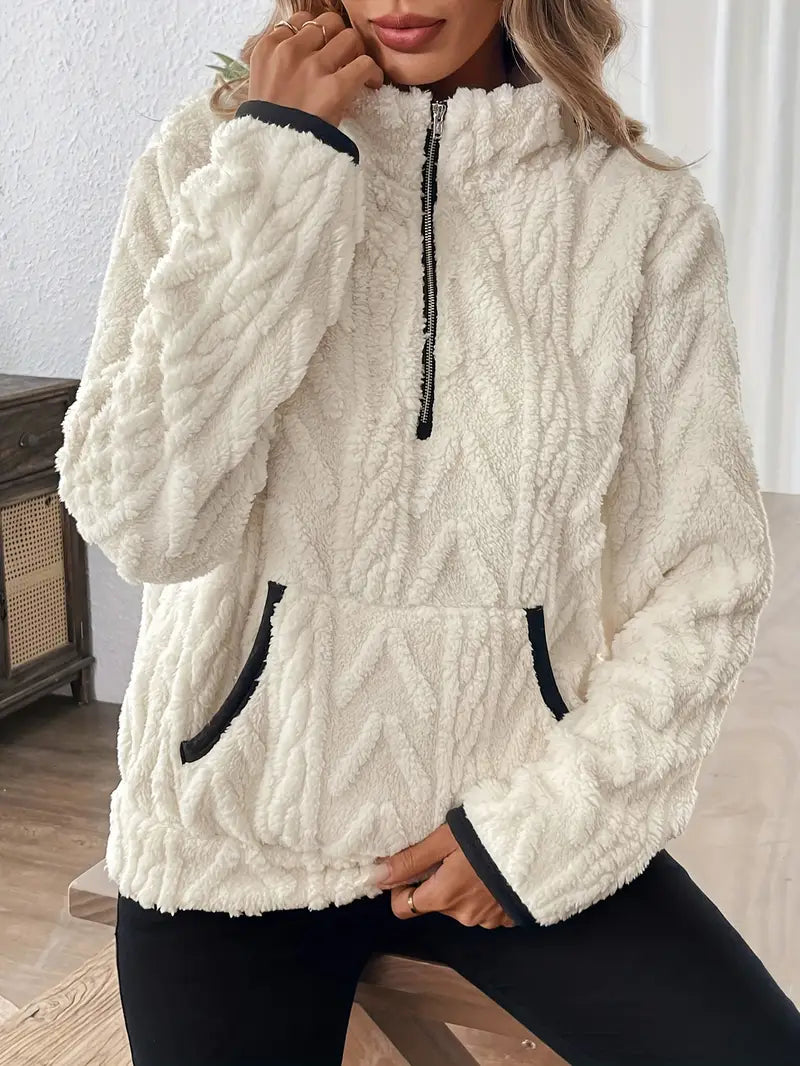 Lyenne | Soft Touch Plush Sweatshirt