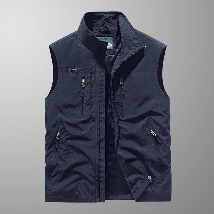 Davy | Premium Multi-Pocket Breathable Cargo Vest