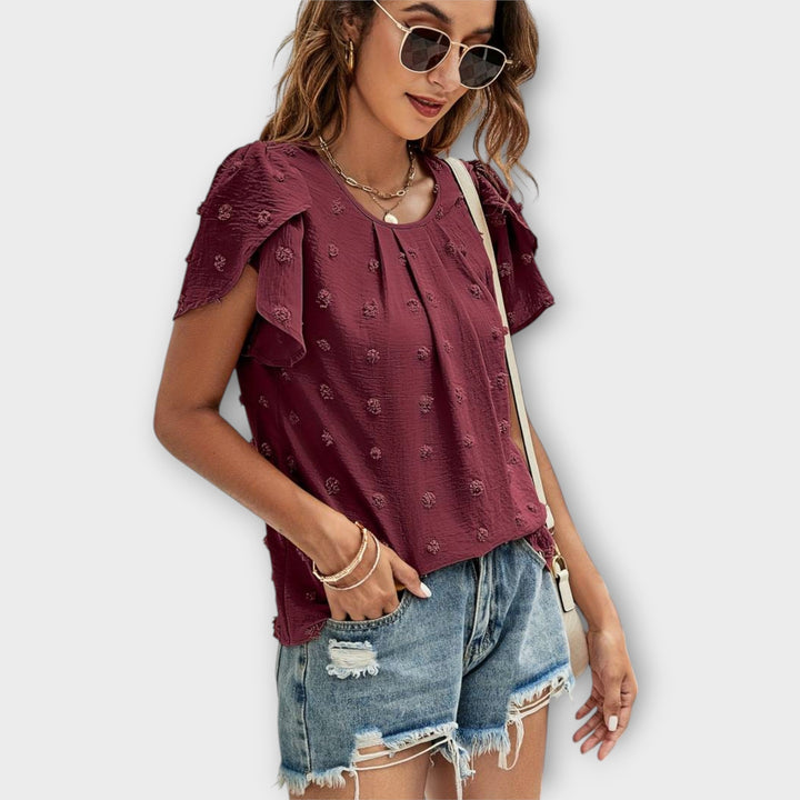 Charlotte | The Perfect Polka Dot Blouse