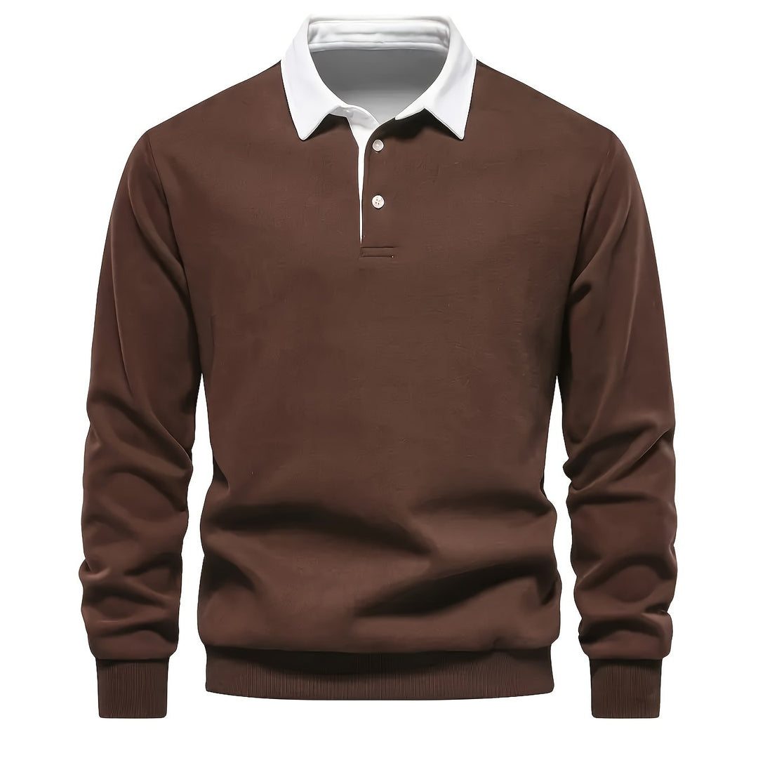 Vince | Casual Long Sleeve Polo