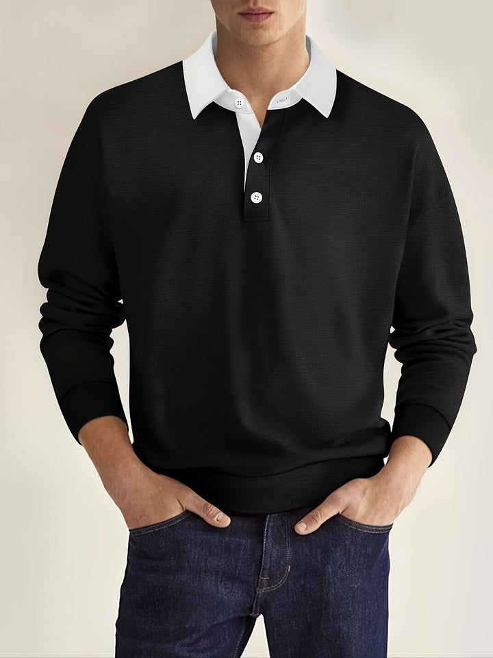 Vince | Casual Long Sleeve Polo