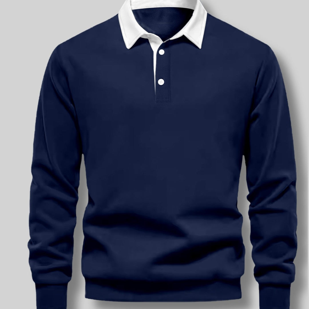 Vince | Casual Long Sleeve Polo