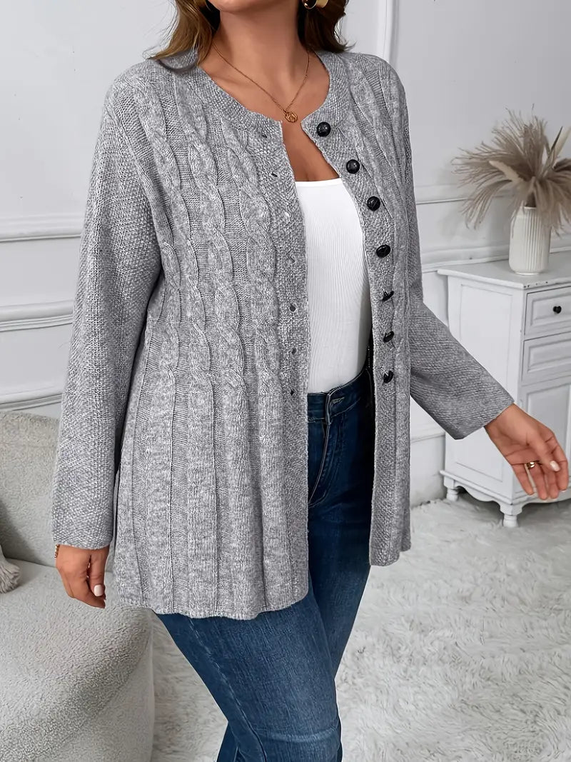 Evania | Premium Elegant Solid Colour Cardigan