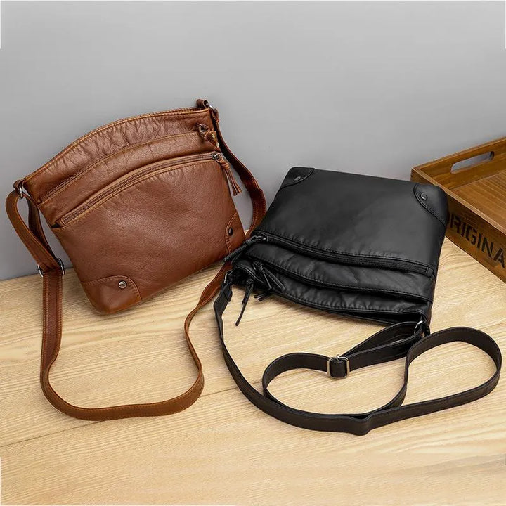 Freya | Leather Shoulder Bag