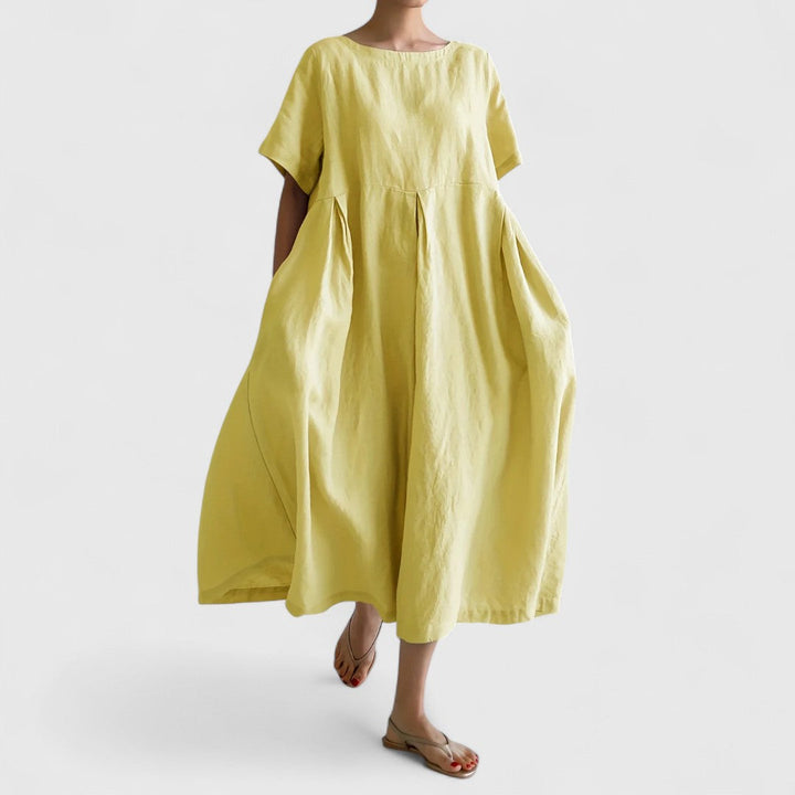 Beatrice | Elegant Tummy Covering Maxi Dress