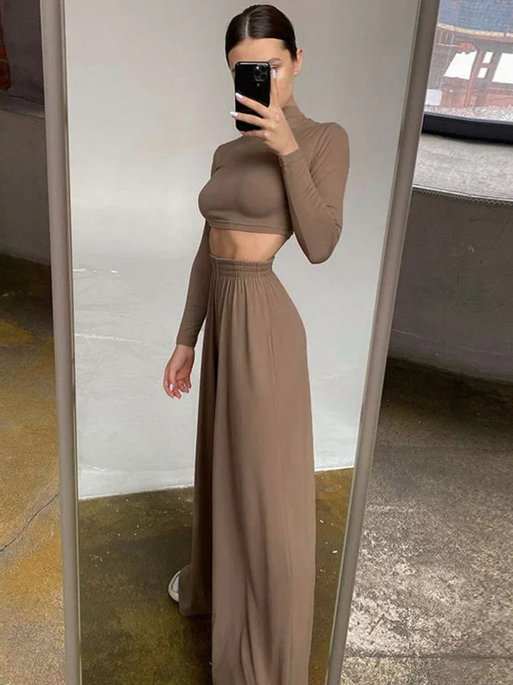 Liora | Stylish One-Colour Tracksuit Set