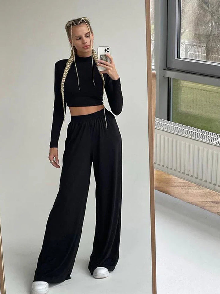 Liora | Stylish One-Colour Tracksuit Set