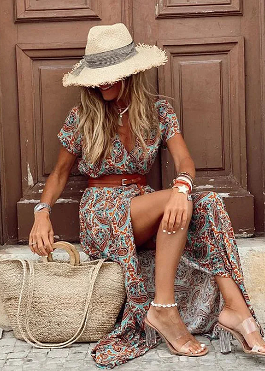 Luna | BOHO MAXI DRESS
