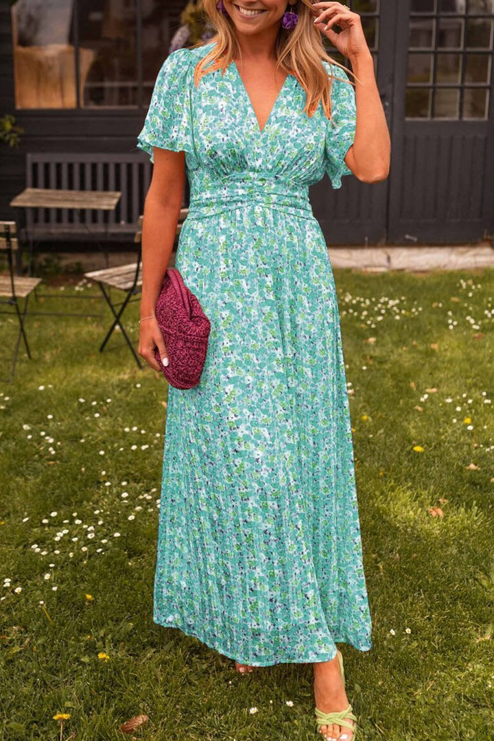 Lavinia | Empire Waist Floral Maxi Dress