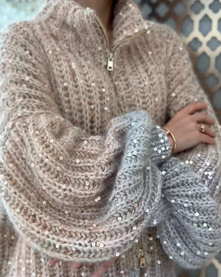 Billie | Glittering Chic Premium Cardigan Sweater