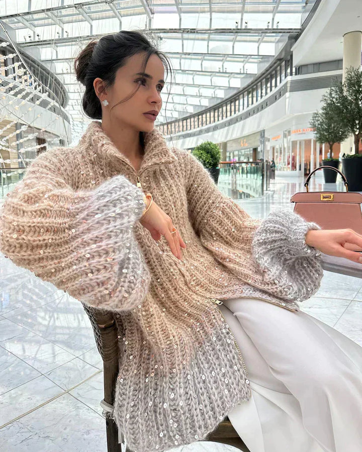 Billie | Glittering Chic Premium Cardigan Sweater